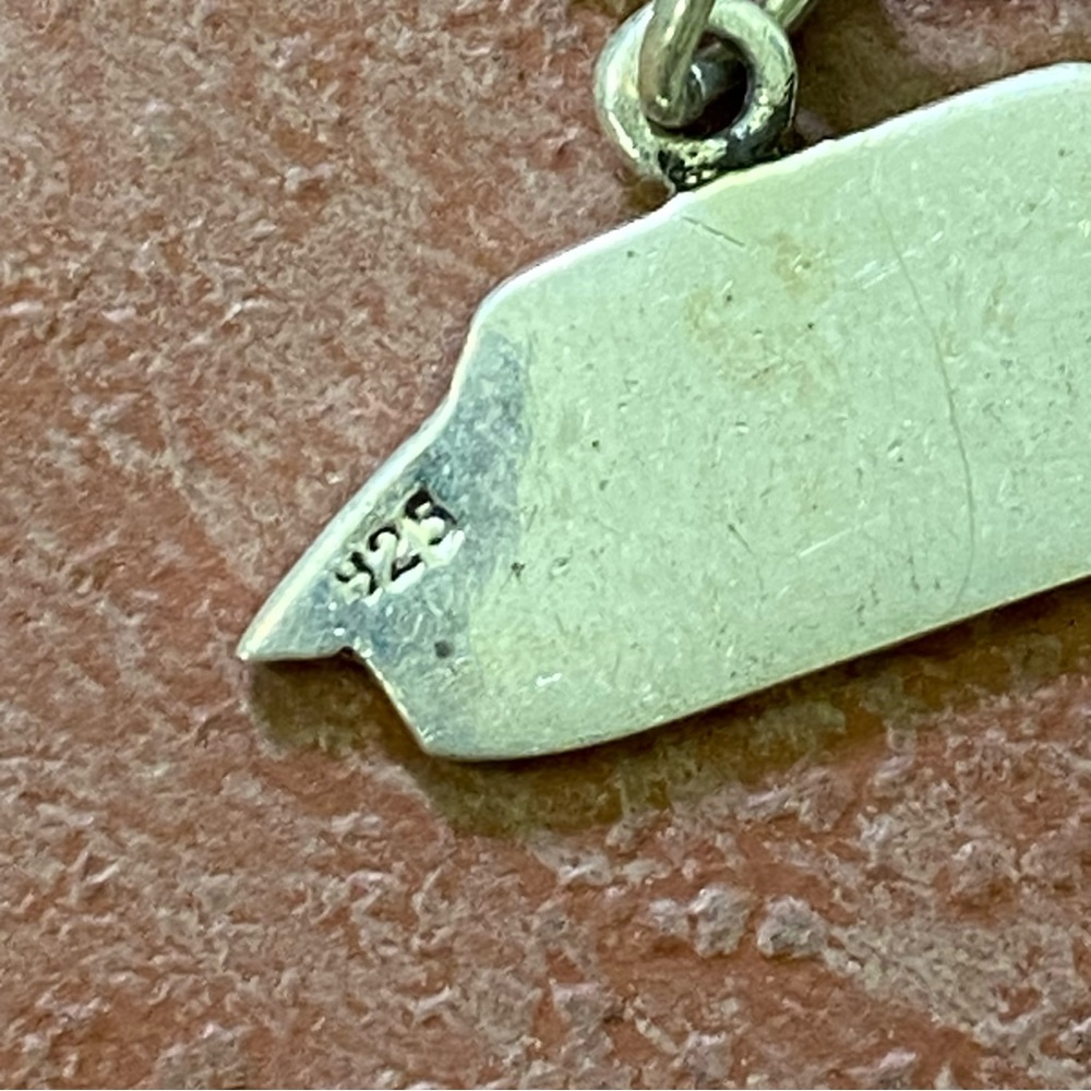 Sterling Silver 925 CHEERLEADING Pendants on 16” Chain. - Picture 5 of 10